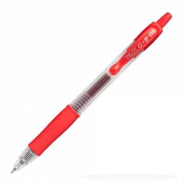 BOLIGRAFO BL-G2 0.5 ROJO PILOT