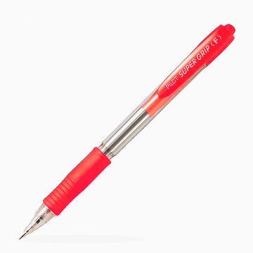 BOLIGRAFO BPGP-10R-F SUPER GRIP ROJO PILOT