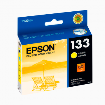 CARTUCHO EPSON T133420AL T25/TX125/TX420W YEL (O)