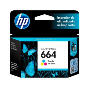 CARTUCHO HP F6V28AL #664 COLOR (O)