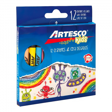 CRAYONES DELGADO (CAJAX12) ARTESCO