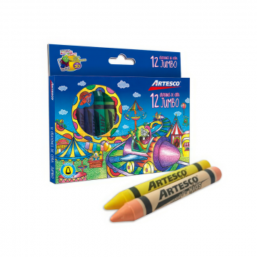 CRAYONES JUMBO (CAJAX12) ARTESCO