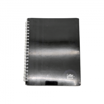 CUADERNO DOBLE ESPIRAL A4 CUADR. BLANCO 5DIV X 160 HJS T/DUPLEX LETTER BOOK