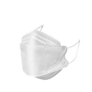 MASCARILLA BLANCA  KN95 FISH PQTX10