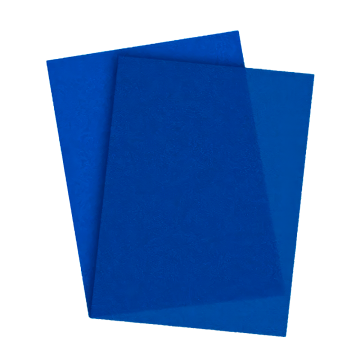 MICA P/ANILLADO A-4 AZUL PQTX100 UND MILLENIUM