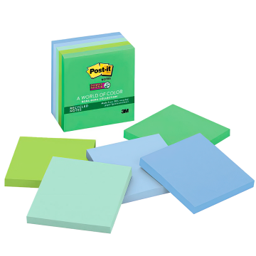 NOTAS POST-IT 654-5SST TROPICALES 3X3" 3M