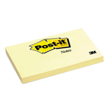 NOTAS POST-IT 655 AMARILLO 3X5" 3M