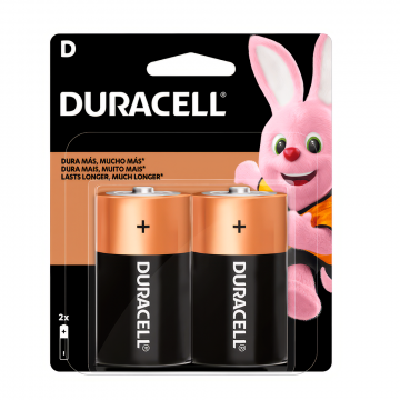 PILAS GRANDES "D" #1300 BLTX2 DURACELL