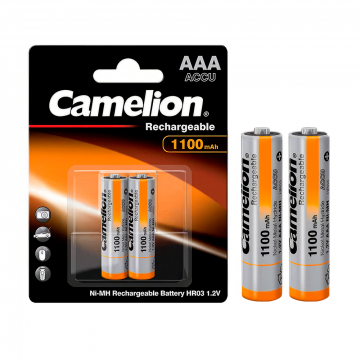 PILAS RECARGABLES AAA 1100 MAH BLTX2 CAMELION