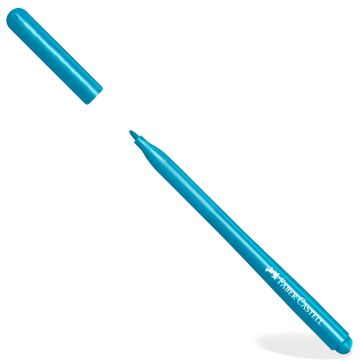 PLUMON 45 P/DELGADA CELESTE FABER CASTELL