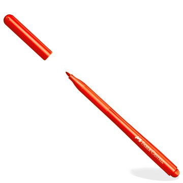 PLUMON 45 P/DELGADA NARANJA FABER CASTELL