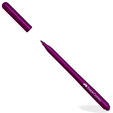 PLUMON 45 P/DELGADA VIOLETA FABER CASTELL
