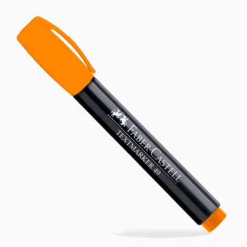 RESALTADOR 49 DE TEXTO NARANJA FABER CASTELL