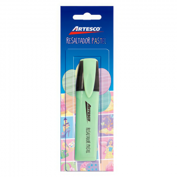 RESALTADOR PASTEL MENTA ARTESCO