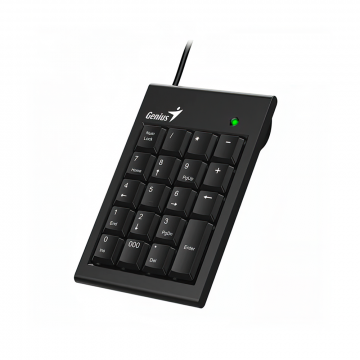 TECLADO  NUMERICO GENIUS NUMPAD USB NEGRO