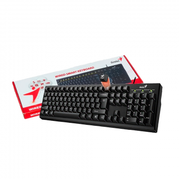 TECLADO GENIUS KB-100 USB  BLACK