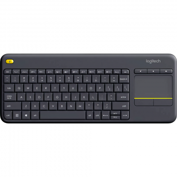 TECLADO LOGITECH K400 PLUS WIRELESS TOUCH SP BLACK (PN 920-007123)