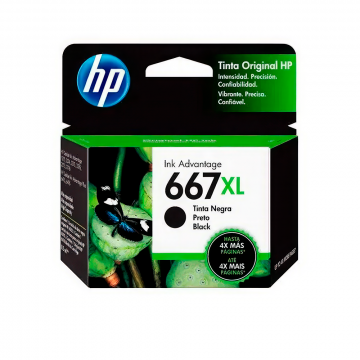 TINTA HP 3YM81AL (667XL) BLACK (DJ 2775 / 4175)