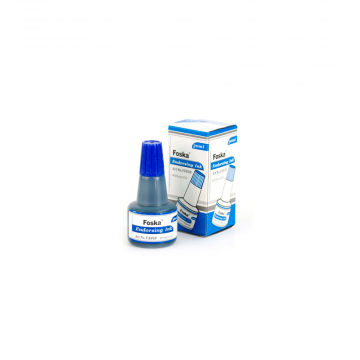 TINTA PARA TAMPÓN 30ML YX030 AZUL FOSKA