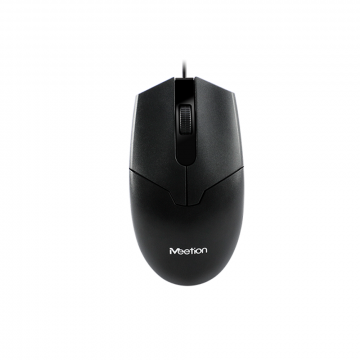 MOUSE CLÁSICO COLOR NEGRO M360 MEETION