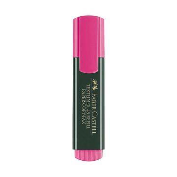 RESALTADOR 48 TEXTO ROSADO FABER