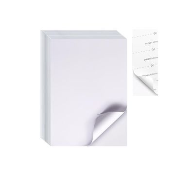 ETIQUETAS ADHESIVAS TAMAÑO A-4 MARCA EXACTO PQTX50