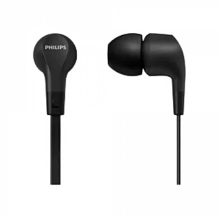 AUDIFONO C/MICROF PHILIPS  IN EAR TAE1105BK 3.5MM BASS BLACK