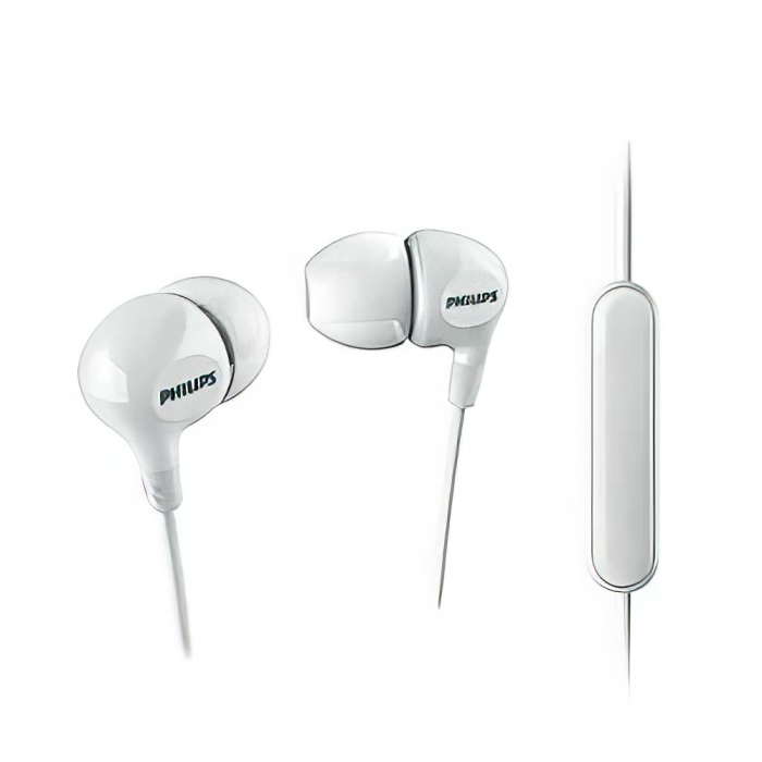 AUDIFONO C/MICROF. PHILIPS IN -SHE3555WT 3.5MM BASS WHITE GLOSS