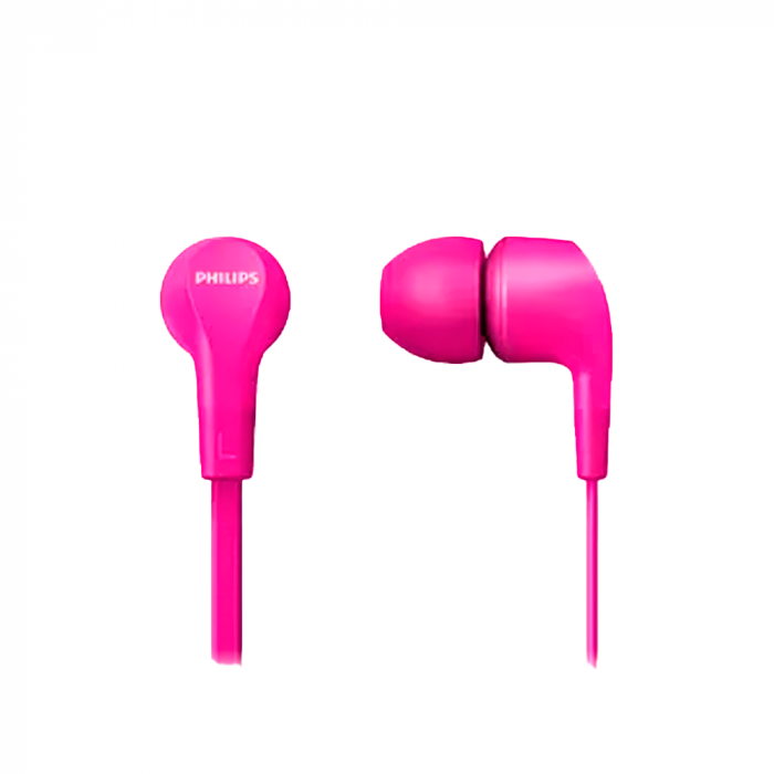 AUDIFONO C/MICROFO PHILIPS IN-EAR TAE1105PK 3.5MM BASS PINK