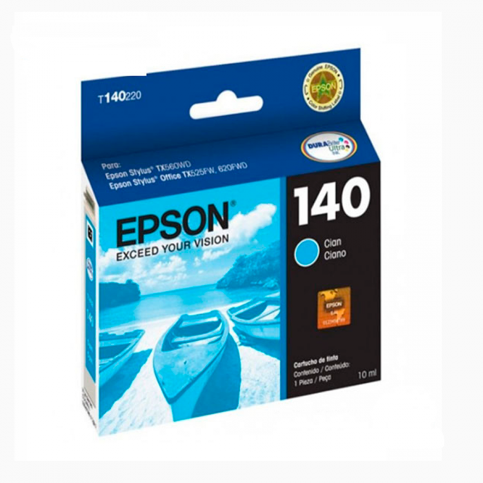 CARTUCHO EPSON T140220-AL CYAN T42WD/TX525FW (O)