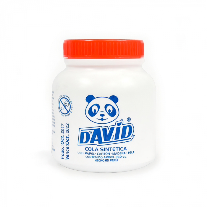 COLA SINTETICA BLANCA DE 1/4 KILO DAVID