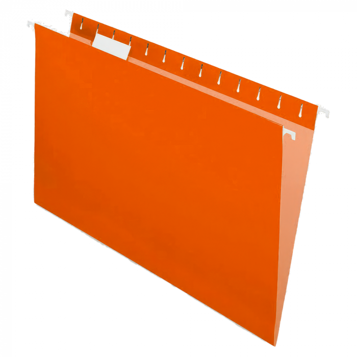 FOLDER COLGANTE LG-1 C/NARANJA C/PESTANA MATE