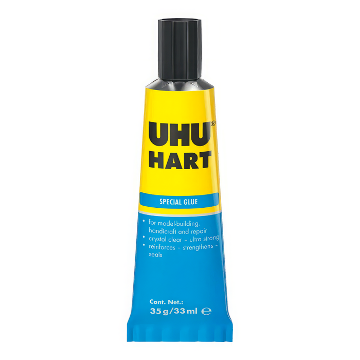 PEGAMENTO UHU HART P/MADERA BALSA 35ML.