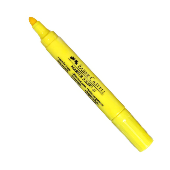PLUMON 45 P/DELGADA AMARILLO FABER CASTELL