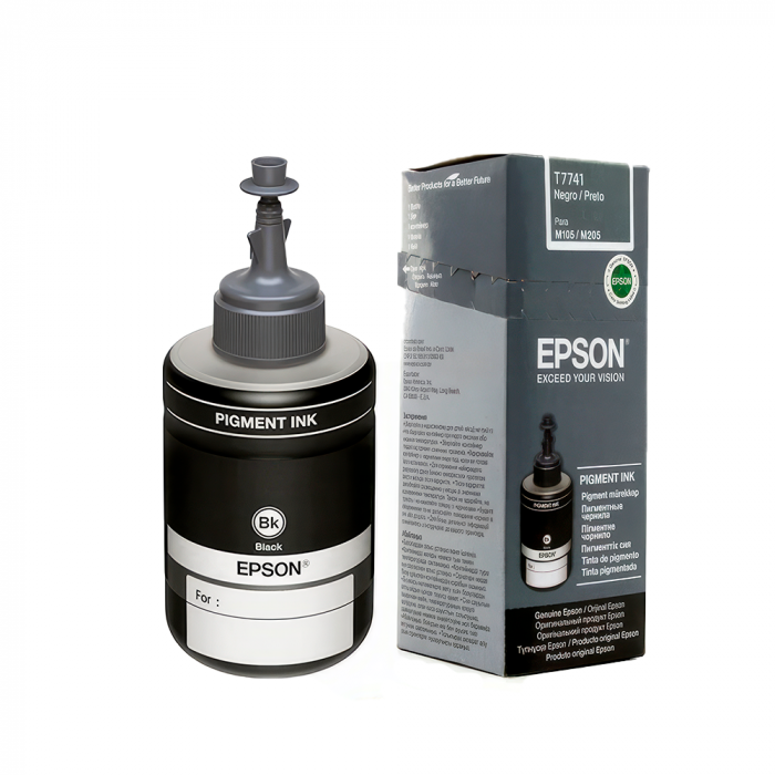 TINTA EPSON T774120 #774 BLACK WORKFORCE M105/M205 140ML (O)