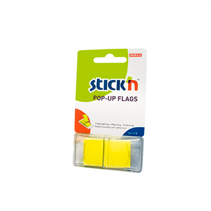 BANDERITAS 26010 POP-UP X50 AMARILLO NEON STICK'N