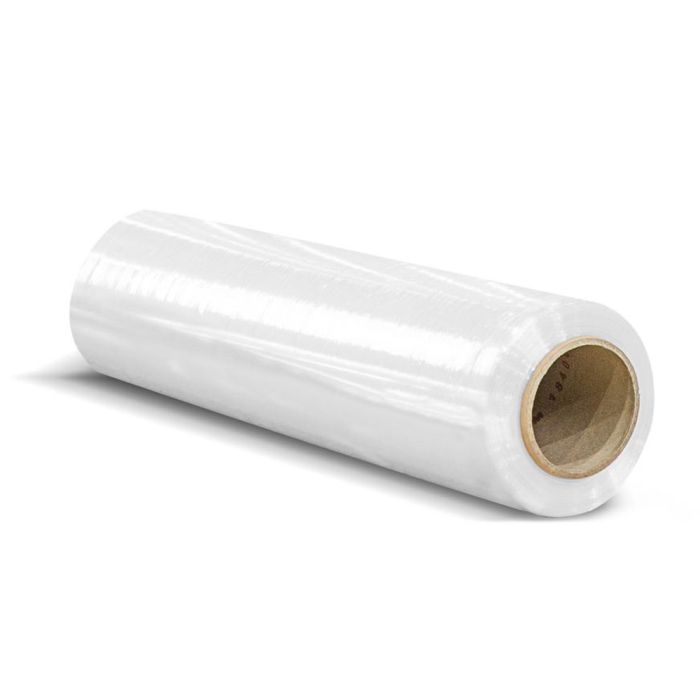 CINTA EMBALAJE STRETCH FILM 18" TRANSPARANTE x 500 MT. APROX