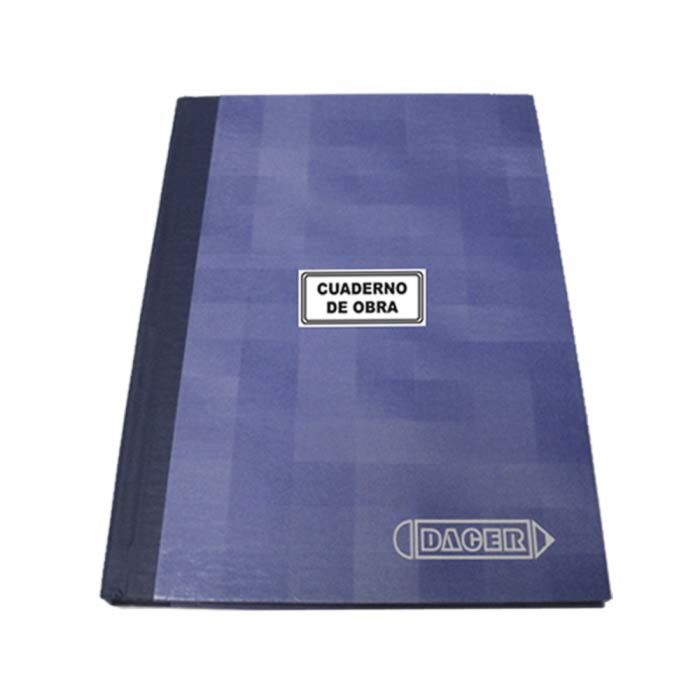 CUADERNO DE OBRA CUADRICULADO T/LIBRO X 100H DACER