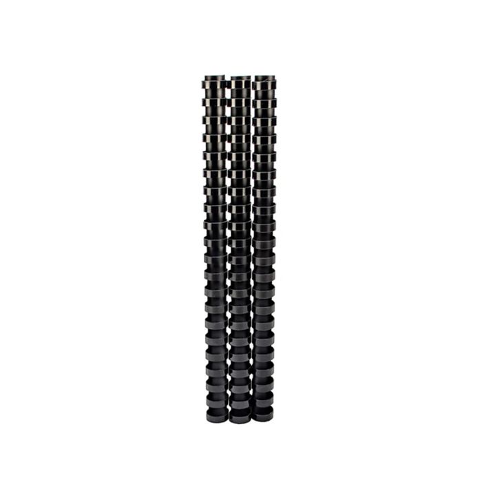 ANILLO 1/2" PARA 90 HOJAS NEGRO PLÁSTICO (PQTX100) (copiar)