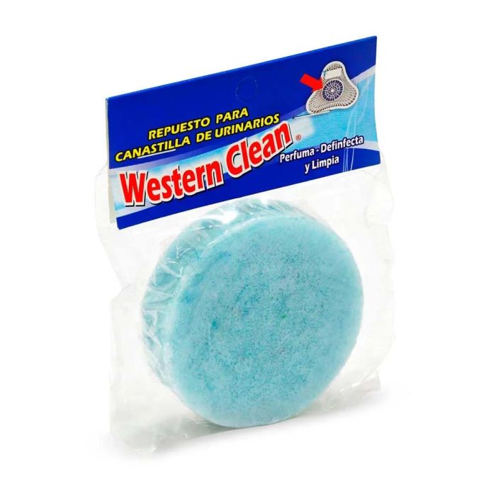PASTILLA PARA URINARIO COLOR AZUL WESTERN CLEAN XUND